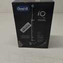 Oral-B iO Series 10 Rechargeable Electric Toothbrush with Visible Pressure Sensor to Protect Gums, 2 Min Timer, 7 Cleaning Settings, 4 Replacement Toothbrush Heads, and Charging Travel Case, Black