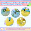 Baby Pool Float with Sun Canopy Inflatable Toddler Swimming Float with Anti-Backflip Tail Infant Pool Floaties for Ages of 6-30 Months (X-Large, Camo)