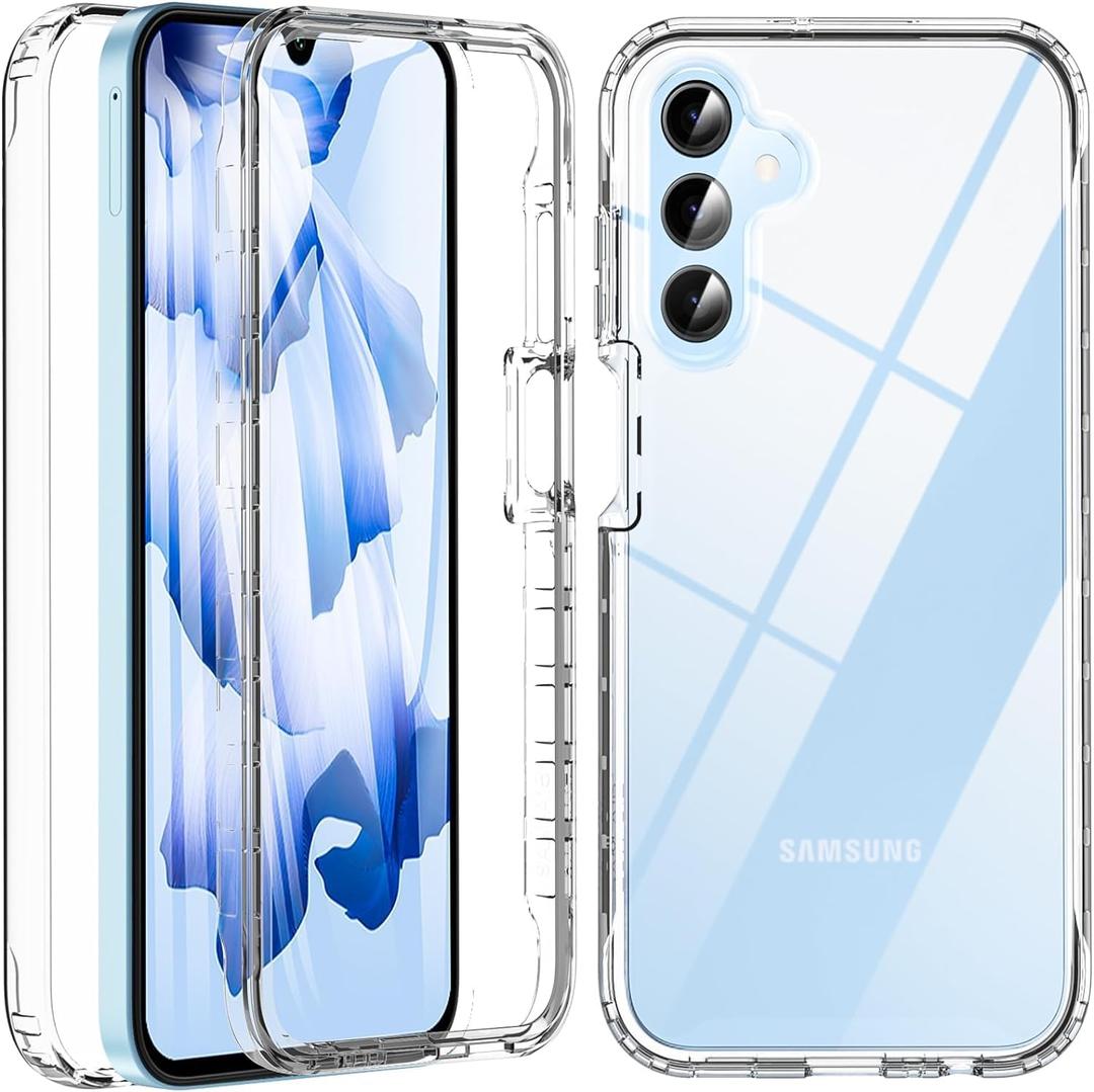 BESINPO Compatible with Gabb Phone 4 Pro Case,Military Grade 360 Full Body Protection with Built-in Screen Protector Heavy Duty Shockproof Rugged Bumper Case-Clear