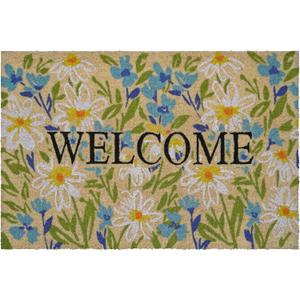 Calloway Mills Field of Daisy Welcome Doormat (24" x 36" x 1.50")