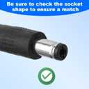 25.2V Scooter Charger for Ninebot, Compatible with Segway Ninebot C2/C2 Pro/E2/E2 Plus/ZING C8/C10/C20 eKickScooter Replacement for Gyroor H30 Scooter Charger Adapter