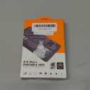 Ultra Slim Portable External Hard Drive USB 3.0 HDD Storage for PC, Laptop, Mac, Xbox one, PS4, PS5 (1TB)