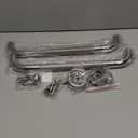 Grab Bars for Shower, 2 Pack 16-Inch Anti Slip Shower Handles for Elderly, Safety Shower Grab Bar, Stainless Steel Handicap Grab Bars for Bathroom (Polished Nickel 1" Diameter)