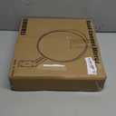 12-Inch Convex Security Corner Mirror (Clear View) - Adjustable Fixing Bracket, Wide Angle, Indoor and Outdoor Use - Ideal for Warehouse, Office, Parking Garage, and Traffic Safety (Black)