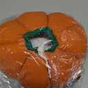 Cat Cone Collar,Cute Waterproof Recovery Collar,Anti-Bite Lick Wound Healing Safety Elizabethan e Collar for Cats,Orange Pumpkin Cat Halloween Costume