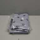 Saillong Cat Litter Mat XL, 36 x28 Non-Slip and Stable Cat Litter Box Mat Contains Mess from Box, Protects Floor, Urine-Proof, Machine Washable, Soft on Kitty Paws, Absorbent, Waterproof(Grey Stripe)