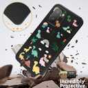 for OnePlus 15R Case 5G Phone Minimalist Slim TPU Flexible Protective Cover Ultra-Thin Silicone Black Cute Cartoon Protective Case (Dinosaur World)