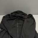 Sofra Women's Thin Cotton Zip Up Hoodie Jacket (Large, Black)