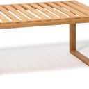 Lipper International Bamboo Kitchen Cabinet Shelf for Organizing a Pantry, Countertop, or Bathroom, 15 5/8" x 10" x 6 1/4"