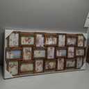 HELLO LAURA 21 Opening Photo Collage Frame for Wall - 4x6 Picture Frame Display Multiple Photos - Family Picture Frames Wall Decor for Home - Gold