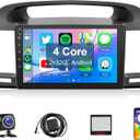 Leadfan Android Car Radio for Toyota Camry 2002 2003 2004 2005 2006 Stereo Upgrade with Wireless Carplay Android Auto 9'' HD Touchscreen Compatible with JBL Premium Audio WiFi BT GPS Navigation 2+32G