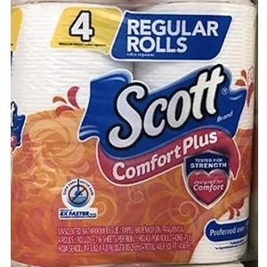 48 Rolls of Scott Comfort Plus Toilet Paper/Tissues