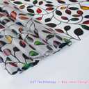 DKTIE Retro Stain Glass Window Film for Glass Bas-Relief Texture 2nd Generation Frosted Film Two-Way Privacy Day and Night 3D Static Stained Glass Cling Tint (S631, 17.7in X 118.1in)