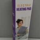 Heating Pad for Back Pain Relief 17"x33" Large, Moist Dry Heat Options, XL Electric Heating Pads, 9 Heat Settings, Machine Washable, Auto-Off, Gifts for Women, Mom, Men (Dark Grey)