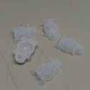 12 PCS Mini Turtle Resin Molds, Little Turtle Molds with 12 Pcs Key Ring Accessory, Epoxy Resin Casting Mold for Home Decoration