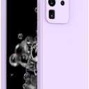 Pack of 2 WOGROO for Samsung Galaxy S20 Ultra Case Purple, Scratch Resistant with Soft Touch, Slim Thin Phone Cover for Samsung Galaxy S20 Ultra