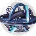 Maze Ball, 3D Interactive Maze Sphere Game (6.77) with 158 Obstacles Labyrinth Puzzle Ball Kids Education Toys Magical Brain Teasers Boy Gifts, 6.5 inches x 6.77 inches x 0.1 inches