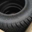 (2-Pack) 16x6.50-8 Tires - 4PR Durable Tubeless, Replacement Lawn Tractor Tires with Deep Ribbed Treads, Rim Not Included