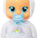 Cry Babies Goodnight Dreamy - Sleepy Time Baby Doll with LED Lights, for Girls and Boys Ages 18M and Up, Multicolor