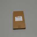 QCAA Solid Brass Door Knocker, 7", Matte Black, Made in Taiwan, 1 Pack