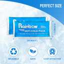 Soft Ice Packs Reusable Gel Pack 2, Hot and Cold Gel Ice Packs for Injuries, Headaches, Joint Pain Relief, Comfort Ice Pack Flexible Therapy on Neck, Ankle, Knee, Leg, Shoulder, Elbow, Wrist, Feet