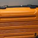 Rockland London Hardside Spinner Wheel Luggage, Carry-On 20", Orange