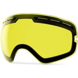 ZIONOR Ski Goggles Lens, XMINI 100% OTG Snow Goggles Detachable Lens for Youth Kids