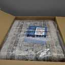 8x10 Rug for Living Room Washable, Soft Vintage Large Area Rugs for Bedroom Retro Indoor Floor Carpet, Farmhouse Low Pile Non-Slip Rugs for Dining Room, Sage Green Multi