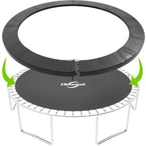 Trampoline Pad, 10FT 12FT 14FT Trampoline Replacement Safety Pad, Universal Trampoline Pads, Spring Cover, Waterproof, Tear Resistant, Round Arch Trampoline Parts for Kids