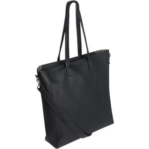 Big Messenger Shoulder Bag for Men Vegan Leather Laptop Bag for Women Fits 16In Laptop Crossbody Bag with Shoulder Strap Included Black Crossbody Bag for Office, School