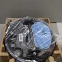 Robot Vacuum and Mop Combo, 2-in-1 Mopping Robot Vacuum Cleaner with 2300Pa Suction, 2.87'' Slim Design, Wi-Fi/App/Voice Control, 3D Obstacle Avoidance&Self-Charging for Hard Floors, Carpets, Pet Hair