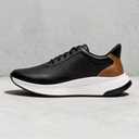 Marcport Mens Business Casual Sneakers (2026 New) Lightweight Dress Shoes for Office & Daily Walking, Black9.5