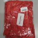 BEAGIMEG Women's Ruched Cami Crop Top Bodycon Skirt 2 Piece Outfits Dress (Red, S)