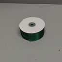 1-1/2 Inches 50 Yards Dark Green Satin Ribbon, Solid Fabric Ribbon Roll for Flower Bouquets, Gift Wrapping, Wedding, Handmade Crafts