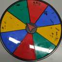 Pionites Prize Wheel 8 INCH Tabletop Roulette Wheel of Fortune Spin with Dry Erase Marker for Engaging Home Parties, Trade Show, Carnival Events,Party Birthday Wedding Housewarming