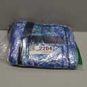 yookee home Mahjong Bag Neoprene Mahjong Tile Bag with Two Wrappers (Case Only), not Include Mahjong Accessories Mahjong Tote Bag for Women or Men Blue Paisley