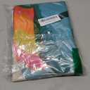 Boho Colorful Floral Shower Curtain, Abstract Art Modern Asthetic Jungle Plant Leaf Bathroom Curtain with 12 Hooks, Waterproof Polyester Fabric Bath Curtain with Hooks 72x72 Inch