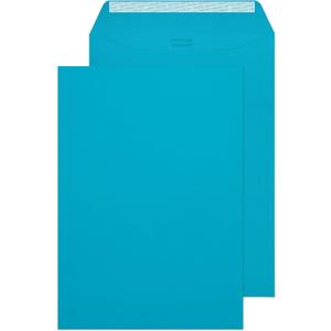 Blake Creative Colour C4 229 x 324 mm 120 GSM Peel & Seal Pocket Envelopes (63409P) Cocktail Blue - Pack of 10