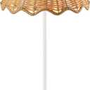 Adesso Cordless Table Lamp with 3-Level Touch Dimmer & Built-in Rechargeable Battery  15" Tall Touch Lamp, White Finish