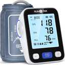 Runstar Upper Arm Blood Pressure Monitor with Wide Range Cuff (8.7'' -16.5'') for Home Use FSA/HSA Eligible, Automatic Digital BP Machine with Storage Bag, 2x99 Reading Memory