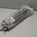 Full Size Canopy Bed Frame, Thicken Stainless Steel, Bed Post Poles, Metal Connectors, Mosquito Curtains, Bedroom Decor