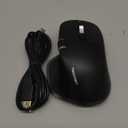 TECKNET Wireless Mouse, Bluetooth Mouse (BT5.3/5.0 & 2.4G) Rechargeable Ergonomic Optical Mouse with 6 Adjustable DPI, Side Scroll, Quiet Clicks, USB A Receiver, 7 Buttons, Wide Compatibility - Black