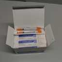 50 PACK U-100 Syringes 30G 5/16" 1ml/cc, Disposable Syringe, Lab Supplies, Individual Wrapped