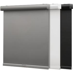 SMONTER Cordless Blackout Roller Shades for Windows- Room Darkening Roller Blinds with Valance, High Shading & UV Protection, 43" W x 72" H, Grey