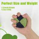 3 Packs Juggling Balls Set for Beginners and Adult, Black and Neon Green Juggling Bean Bags Durable Juggle Ball Kit Easy-to-Handle Mini Juggling Balls, Perfect for Learning, Fun, and Stress Relief