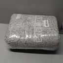 Yimobra Luxury Bathroom Rugs, Fluffy Bath Mats, Non Slip, Water Absorbent Microfiber, Machine Washable, Plush Runner Shower Rug, Thick Mat for Bathroom Floor/Tub, 56"x 24", Light Gray and Black Gray