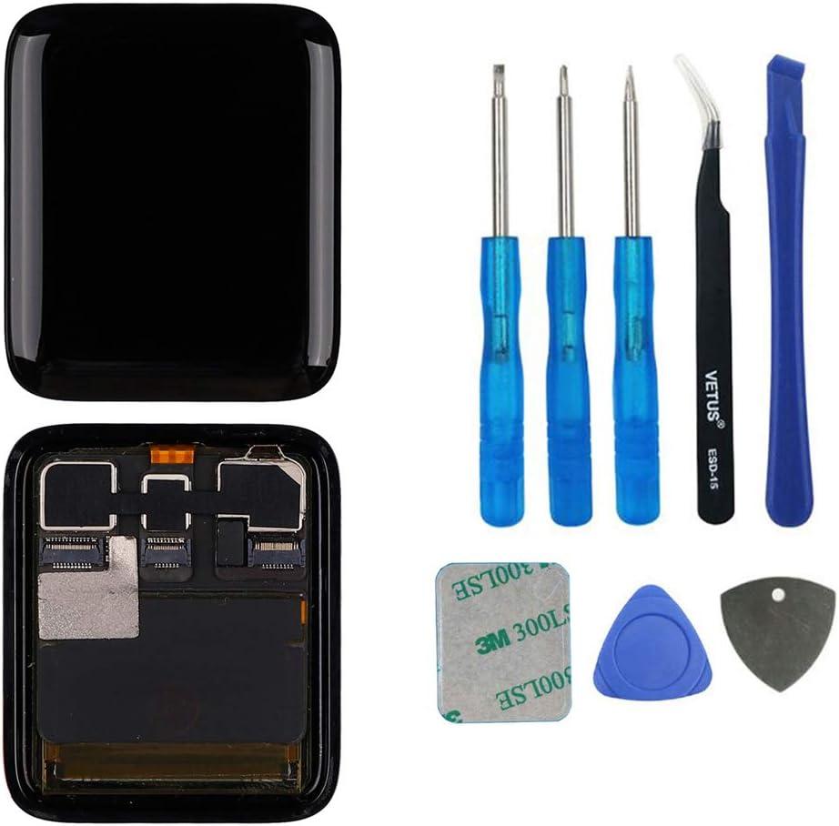 OLED Display Compatible with Apple Watch Series 3 42mm A1861/A1891/A1892 (3rd Generation) Cellular+GPS (not fits for GPS) LCD Screen Digitizer Assembly Tools