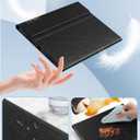 MoKo for iPad Air 11 Inch Case with Keyboard 7th/6th Gen(M4/M3-2026/2025/2024), iPad Air 5th/4th Gen Case 2022/2020 10.9'' with Pencil Holder, Multi-Angle Detachable Bluetooth Keyboard, Black
