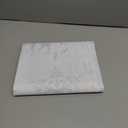 Winter Holiday Shower Curtain Christmas Theme White Sparkle Snowflakes Bathroom Curtain 72x72 Inch Polyester Fabric Waterproof with Hooks