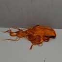 LANICE Short Bob Wigs with Bangs for Women Loose Wavy Hair Shoulder Length Orange Wigs Synthetic Colorful Wigs for Cosplay Daily PartyUse (Orange, 12inch)